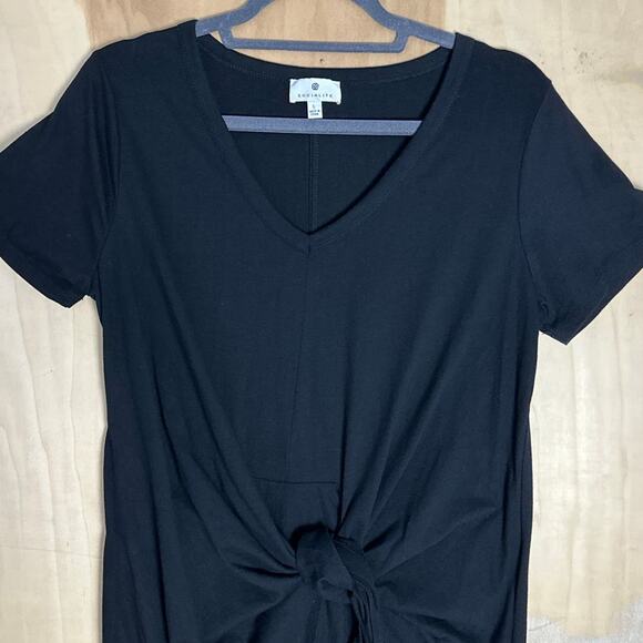 Socialite Dress Womens Large Faux Wrapped - Picture 2 of 8